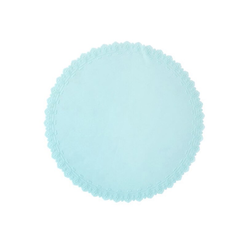 Reusable Silicone Wrap Stretch Lid Grip Food Fresh Keeping Film Sealer Cover Microwave Oven Heating Cover: Blue
