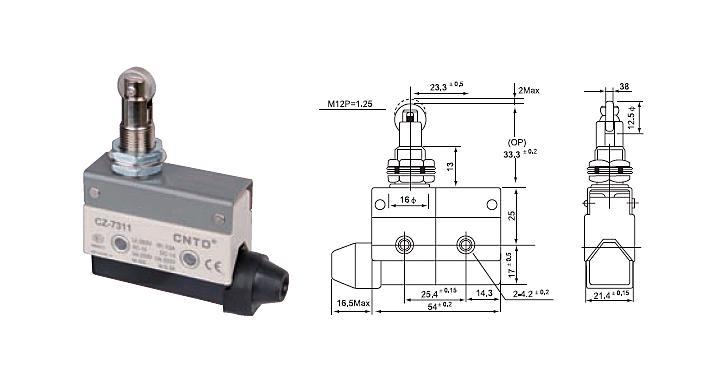 Top Original CNTD CZ-7311 Micro Switch/Limit Switch Outer shell covered with intensive plastic/Water-proof/Oil-proof