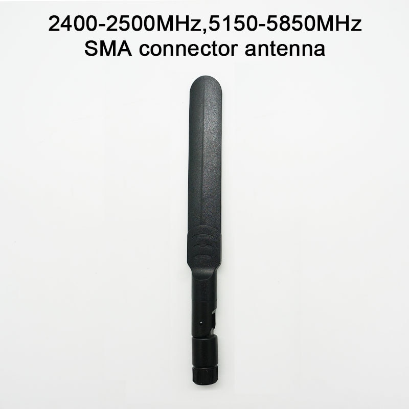 2400MHz-2500MHz 5150MHz-5850MHz SMA antena para HackRF One