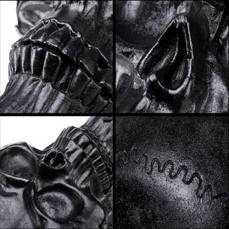 Mochila com caveira tridimensional personalidade, nova moda multi-função, mochila ao ar livre