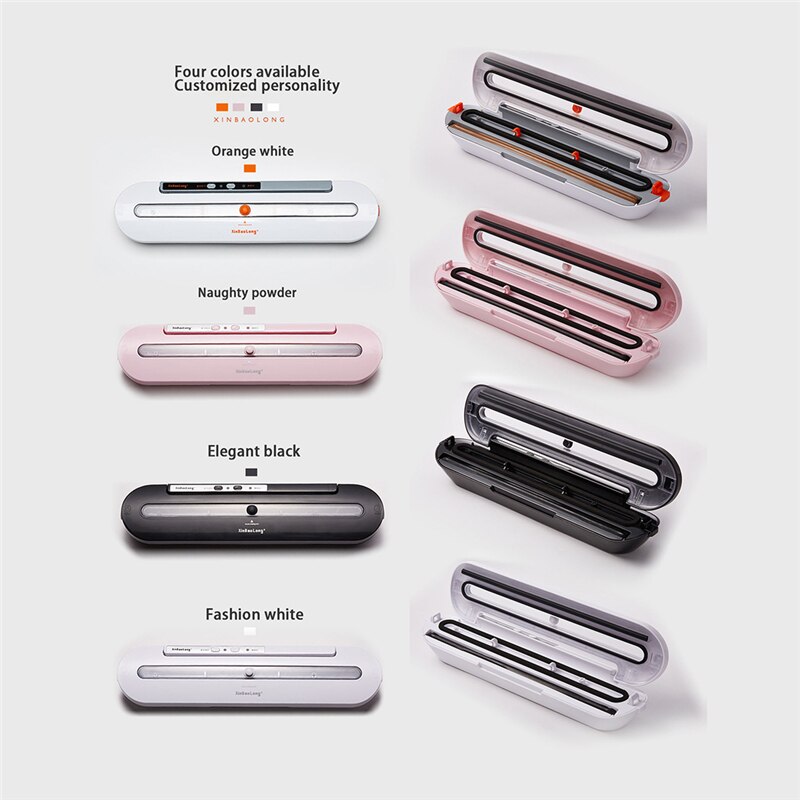 Home Kitchen Food Vacuum Sealer Electric Vacuum Sealer Packaging Machine Household Automatic Vacuum Food Sealing