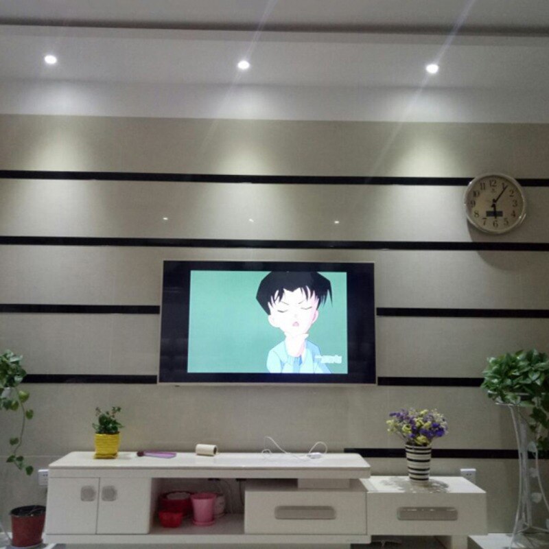 10Pcs/Set Striped Mirror Stickers Self Adhesive Removable Mirror Sheets Wall Decals For Home Background Decor