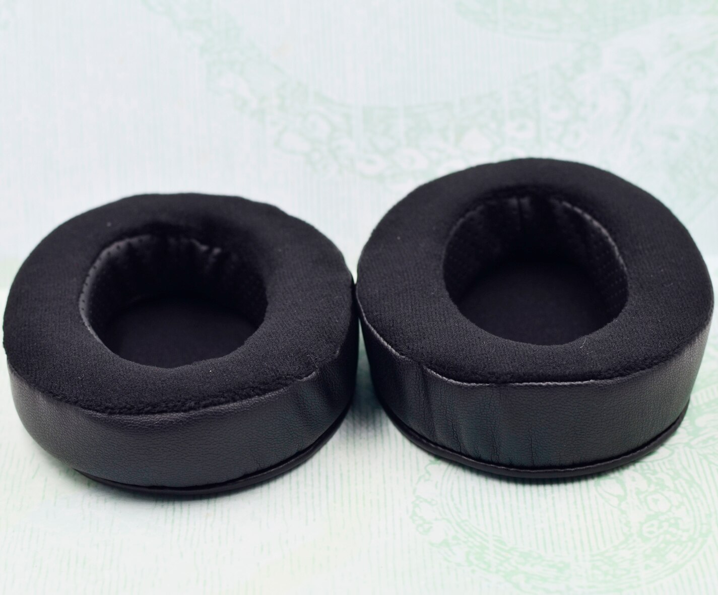 Defean aktualizacji pamięci Wkładki robić uszu poduszka dla audio technica M50 M50S M50X M40 M40S M40X słuchawki zestaw słuchawkowy: czarny PU Velour