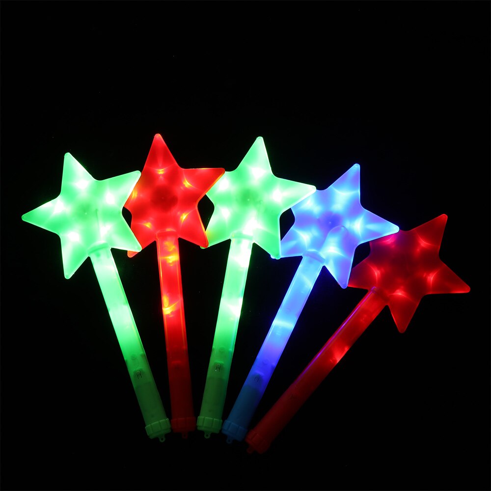 Bâton lumineux clignotant dessin animé | de dessins animés pour enfants, accessoires de fête de Concert, jouets électroniques lumineux amusants, de noël du nouvel an