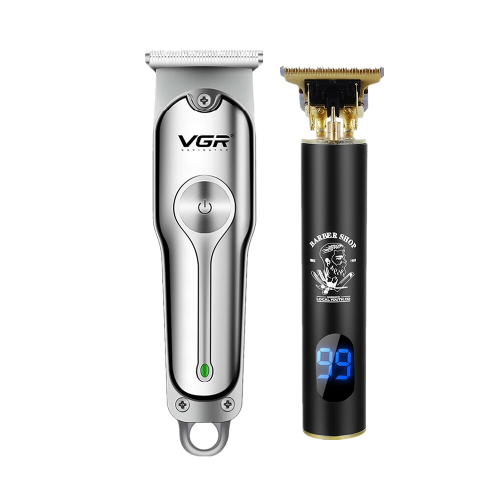 LCD Hair Cutting Machine Cordless Hair Clipper Barber Hair Clipper Electric Hair Clippers Beard Trimmers Mower