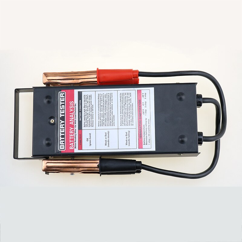 Accubelastingtester 100 ampère 12v auto 6v 12 monteurs vrachtwagen type 6 volt voor schumacher auto gereedschap