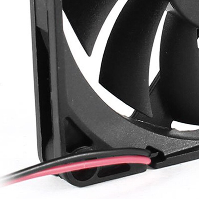 ! 80mm 2 Pin Connector Cooling Fan for Computer Case CPU Cooler Radiator