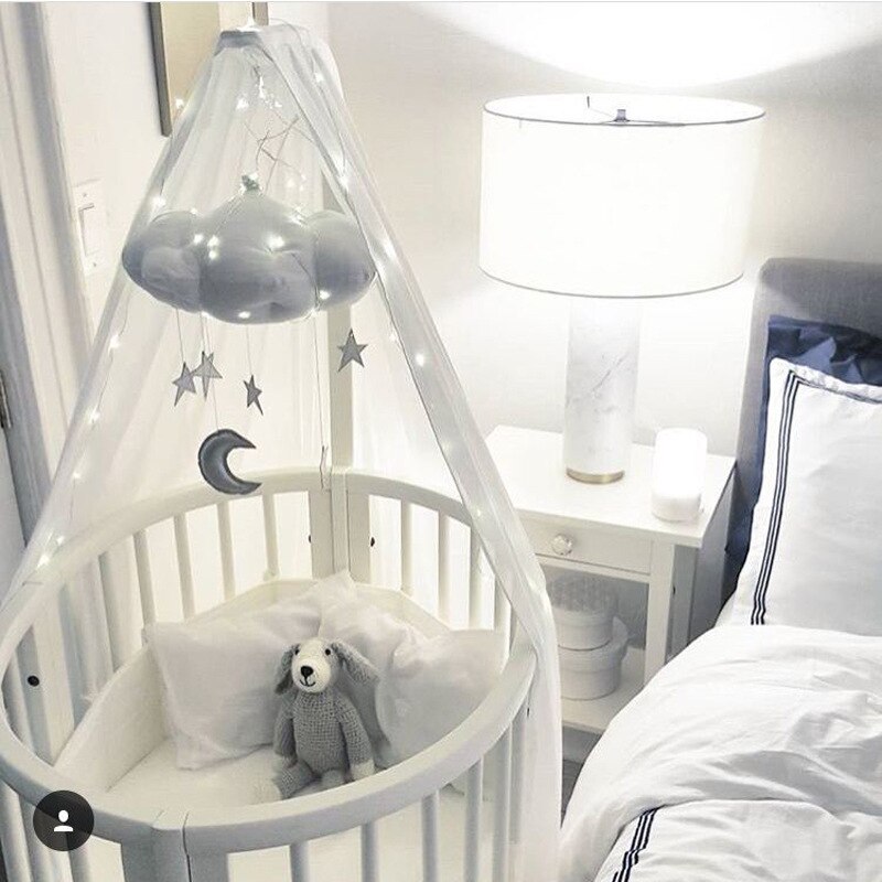 Stijl Nordic Thuis Cloud Wanddecoratie Baby Bebe Wieg Bed Opknoping Decor Voor Baby Troost Pop Kind Room Photo props