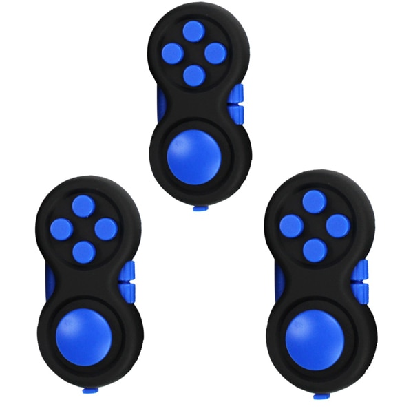 ZK60 antistress toy for adults children kids fidget pad stress relief squeeze fun hand interactive toy office christmas: three-L