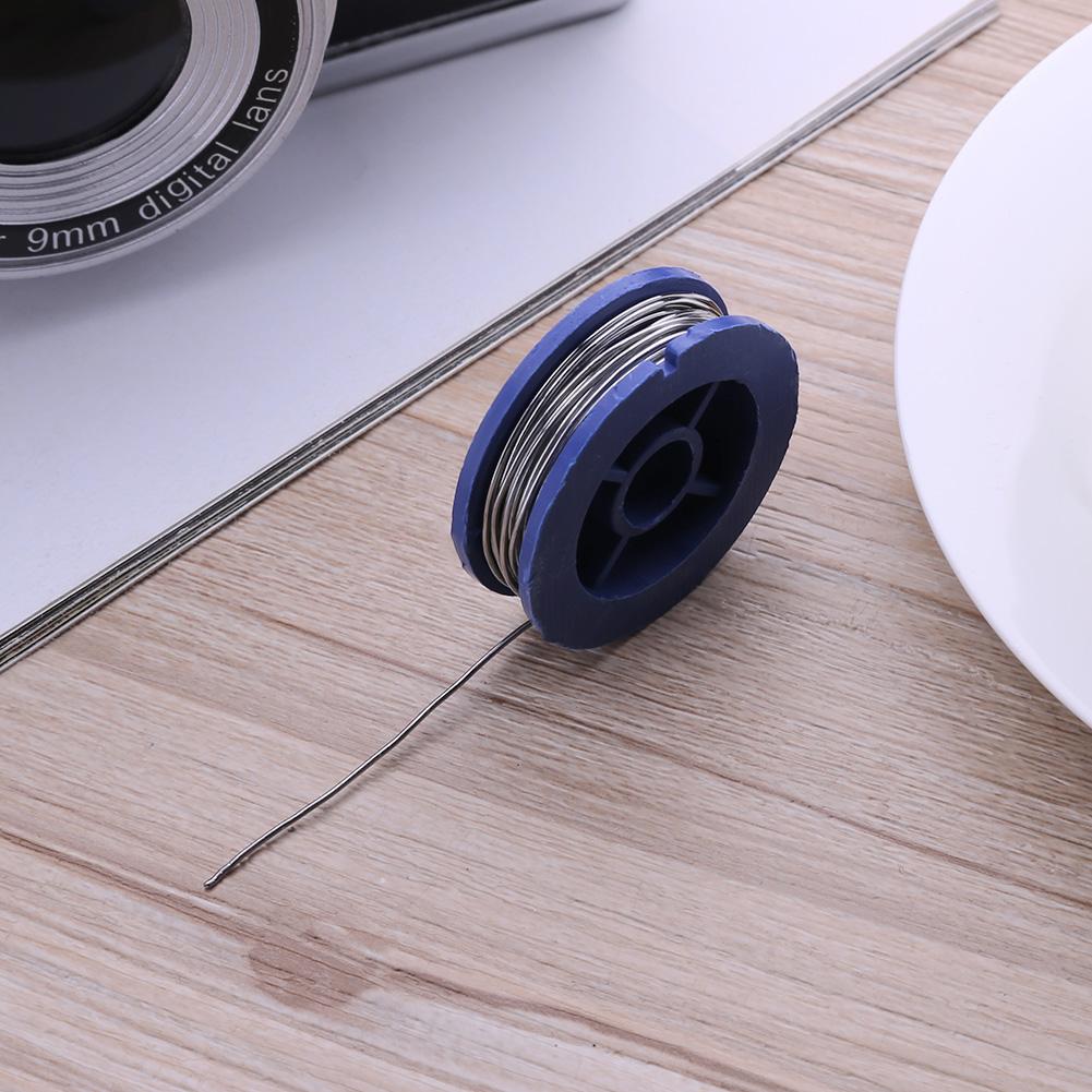 0.8mm Tin Lead Rosin Core Solder Soldering Wire 3.5x1.1cm Flux Content Solder Soldering Wire Roll Welding Wires