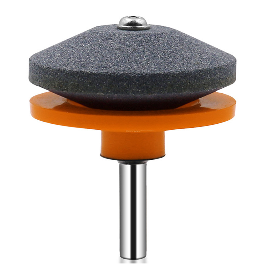 50mm hurtigere plæneklipper slibemaskine plæneklipper klinge sliber universal slibning roterende bor skærer plæneklipper klinge: Orange