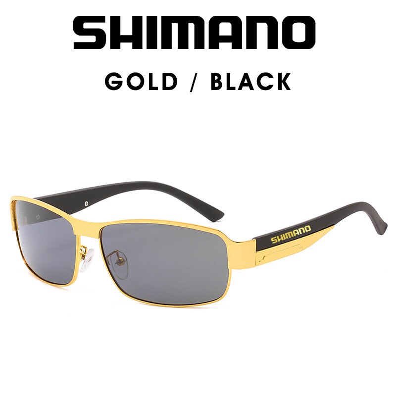 Shimano HD Polarized UV 400 Men's Fishing Sunglasses Male Cool Driving Sun Glasses Fishing Eyewear Gafas De Sol Shades
