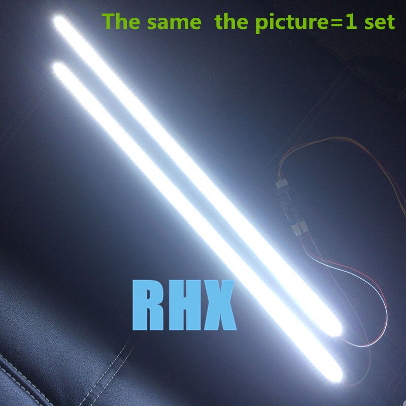 Kit d&#39;éclairage réglable LCD LED 17192224, 10 pièces, 5 téléviseurs, bande lumineuse à utiliser en dessous de 15 à 24 pouces, nouveauté 100%
