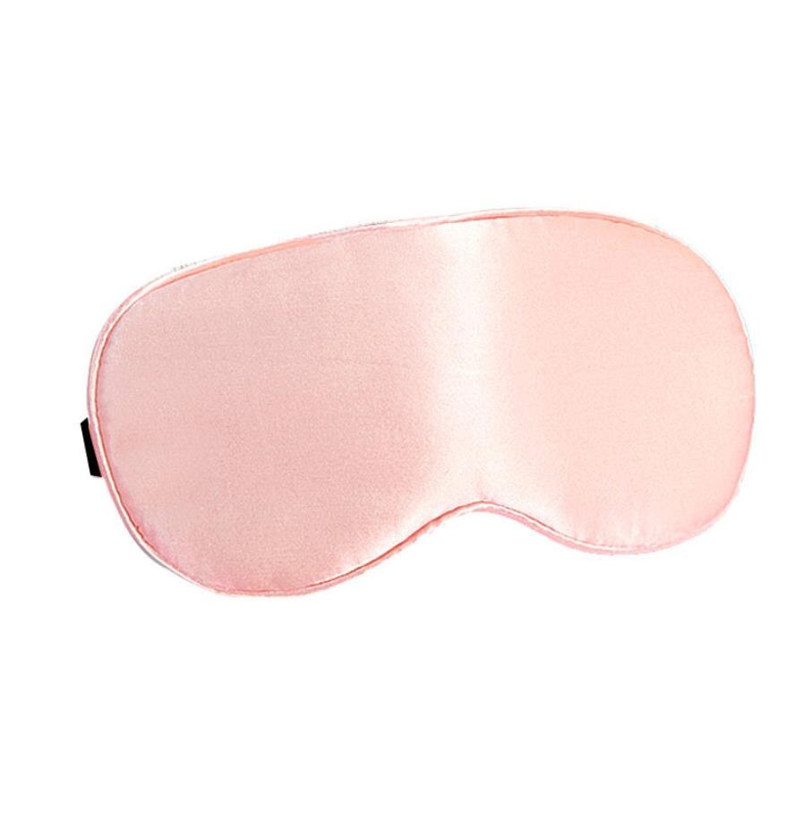 Steam compress eye mask USB silk charging sleep sense shading students boys and girls relieve eye fatigue and remove dark: pink