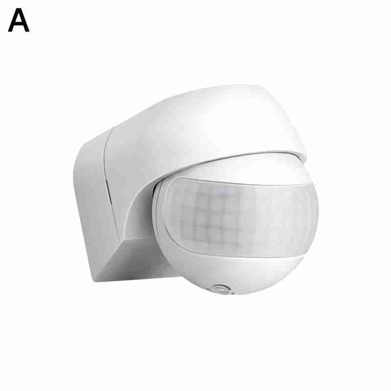 Outdoor Infrarot Lange Bewegung 110 v ~ 230 v Wand Schalter PIR Detektoren LED Sensor Wasserdicht Timer 180 Licht bewegung Sensor: Default Title