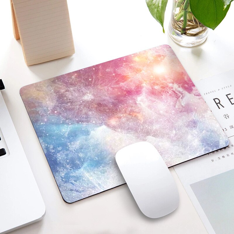 Marmer Antislip Mouse Pad Bureau Mat Desktop Accessoires Rubber Schoolbenodigdheden Bureau Organisator Computer Games Pad