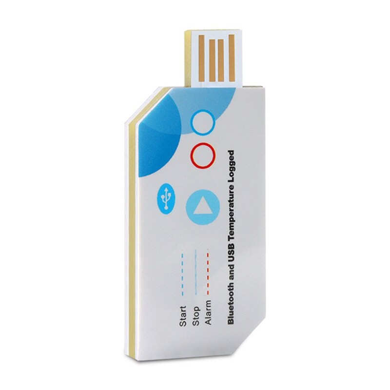 USB Temperature Data Logger Disposable RH TEMP Data Logger Recorder Bluetooth And USB Temperature Logger: Default Title
