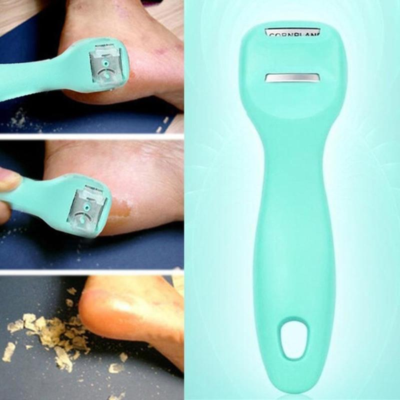 Beauty Heel Cuticle Scraper Cutter Foot Care File Tool Pedicure Razor Blades Foot Rasp Callus Dead Skin Remover File Exfoliating