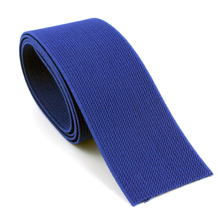 5cm bredbåndsbukser nederdel bælte farve elastikbånd / twill elastisk tapelatex elastisk tape elastik: Kongeblå