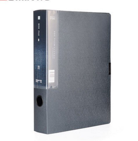 COMIX MC-55 file folder information boxes document files box storage cases paper organizer A4 practical plastic office supplies: B