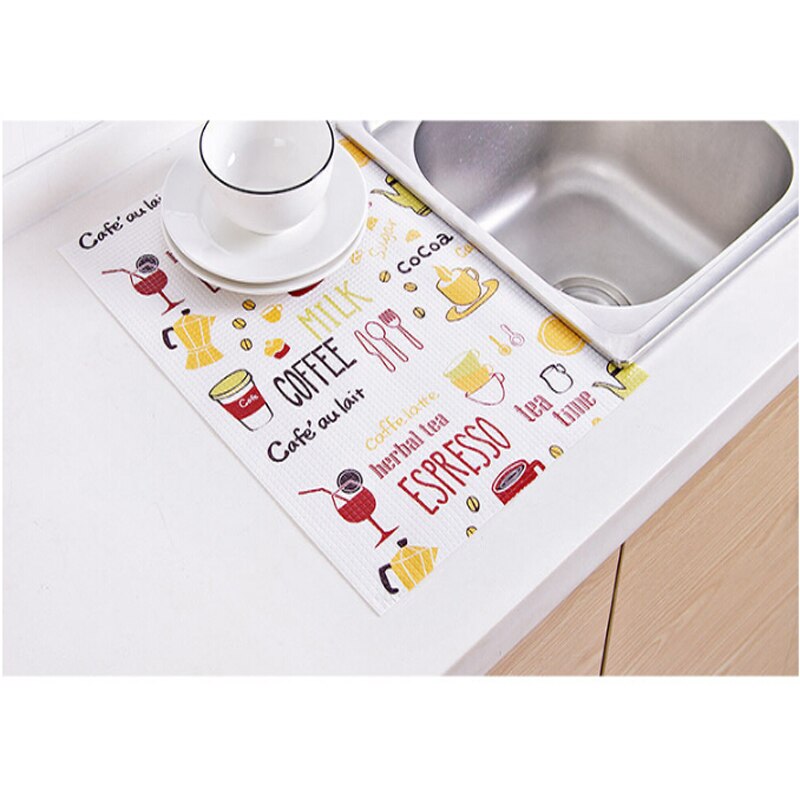 1 rull kök matbordslådor skåp hylla liners skåp placemat vattentät oljesäker flamingo skor skåp matta