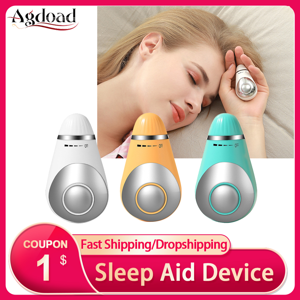 Microcurrent Sleep Aid Instrument USB Charging Intelligent Sleep Device Hypnosis High Pressure Relief Relaxation Dropshiping