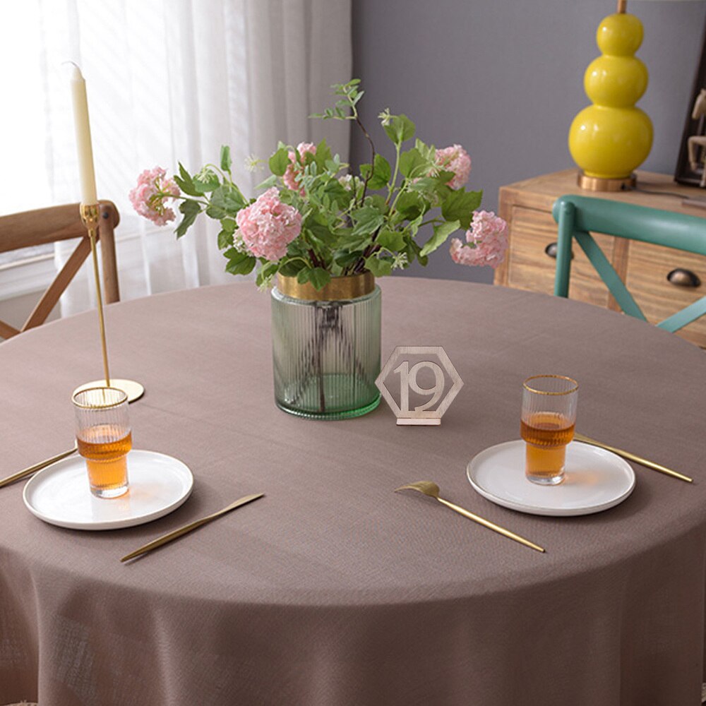 20PCS 1-20 Number Seat Wooden Hexagon Seat Number Wedding Wooden Table Numbers Decor Hollow-out Wooden Table Number Decoration f