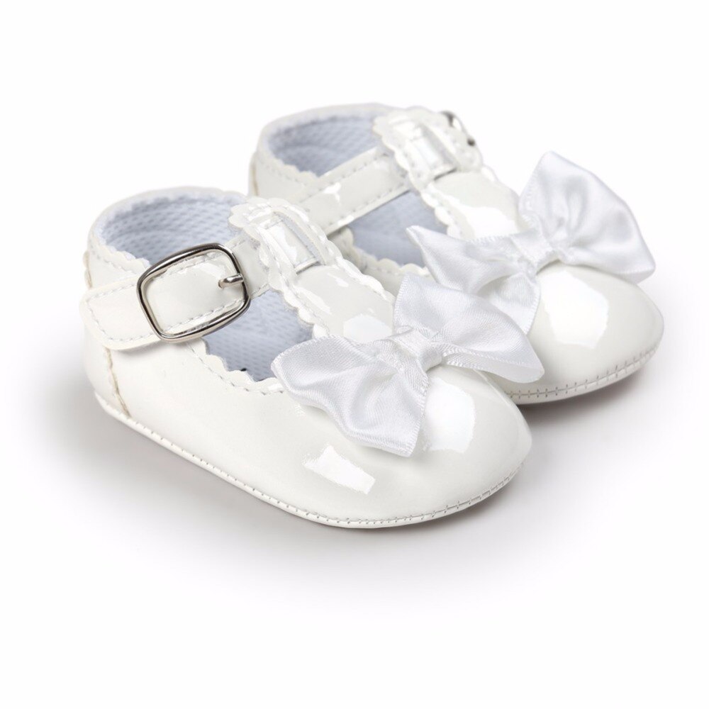 Baby Meisje Schoenen Spiegel Lente Baby Girl Eerste Wandelaars Mooie Pu Schoenen Prinses Antislip Baby Zachte Schoenen