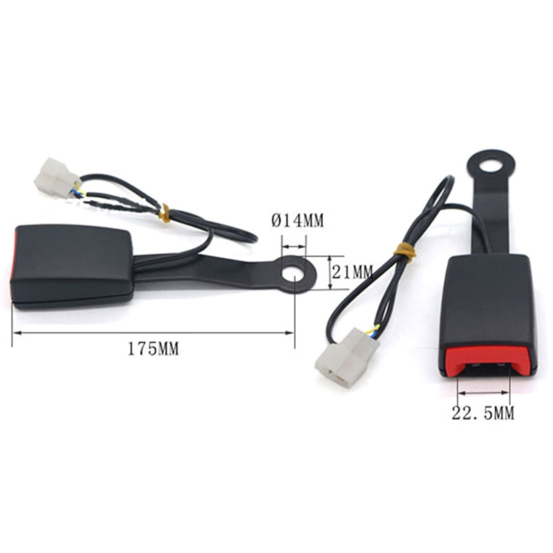 1Pc Universal Car Seat Belt Lock Auto Car Safety Seat Lock Camlock Car Seat Belt Buckle Socket Plug Connector Car Accessories