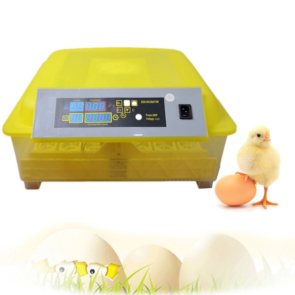 48 Gat Automatische Ei Draaien Incubator Digitale Incubator Temperatuurregeling Voor Kip Gevogelte Hatcher Eenden Gans Vogels