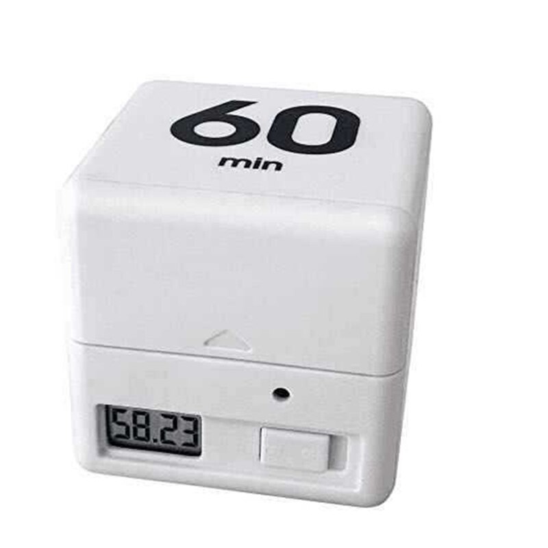 Cube Timer Kitchen Timer 5 15 30 60 Minutes Cube Timer for Time Management Kids Timer Workout Timer: Default Title