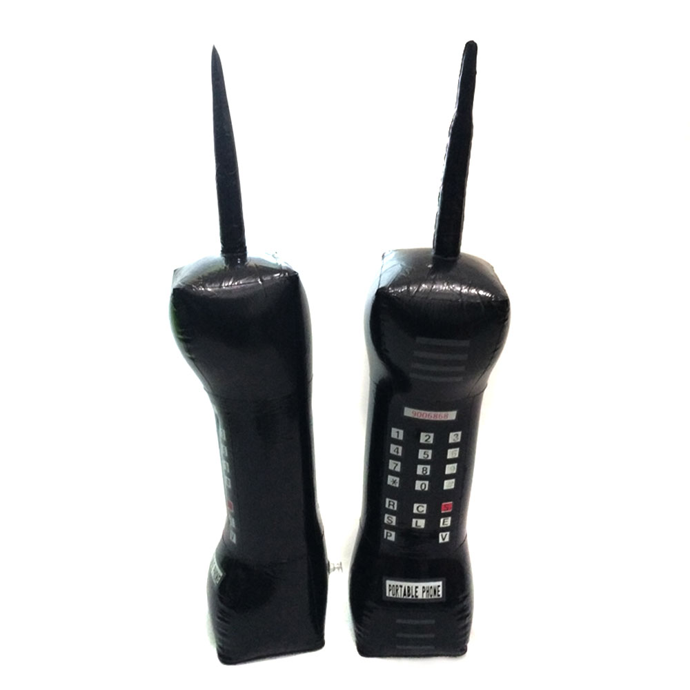 Aufblasbare Handy 80er 90er Party Dekorationen Liefert Retro Zelle Kleid Zubehör Telefonzelle Requisiten Aufgeblasen Pvc Spielzeug