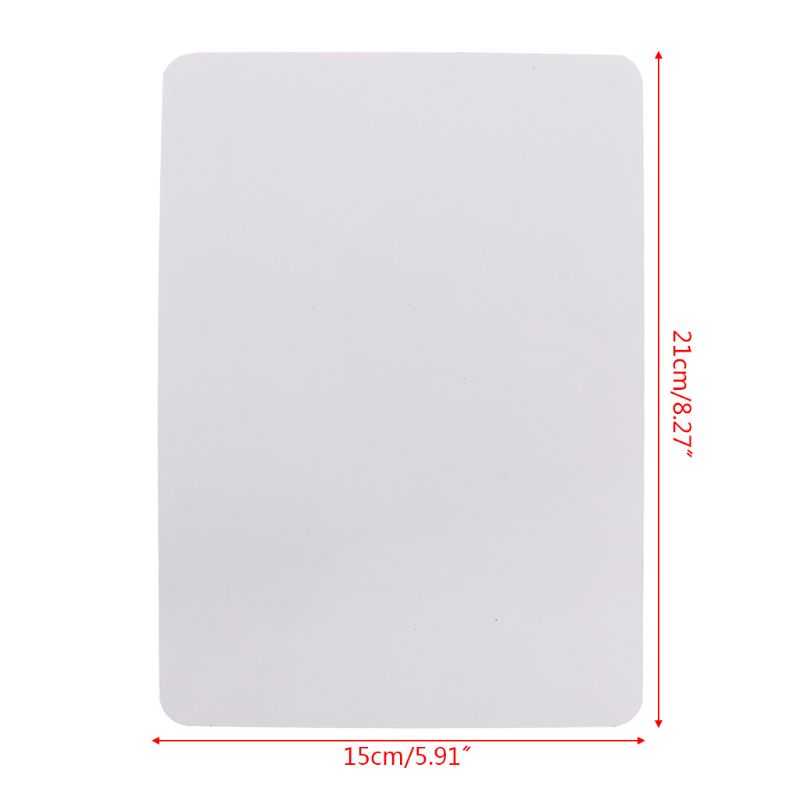 Multi-purpose A5 Fridge Whiteboard Sticker Drawing Recording Message Board Refrigerator Memo Pad