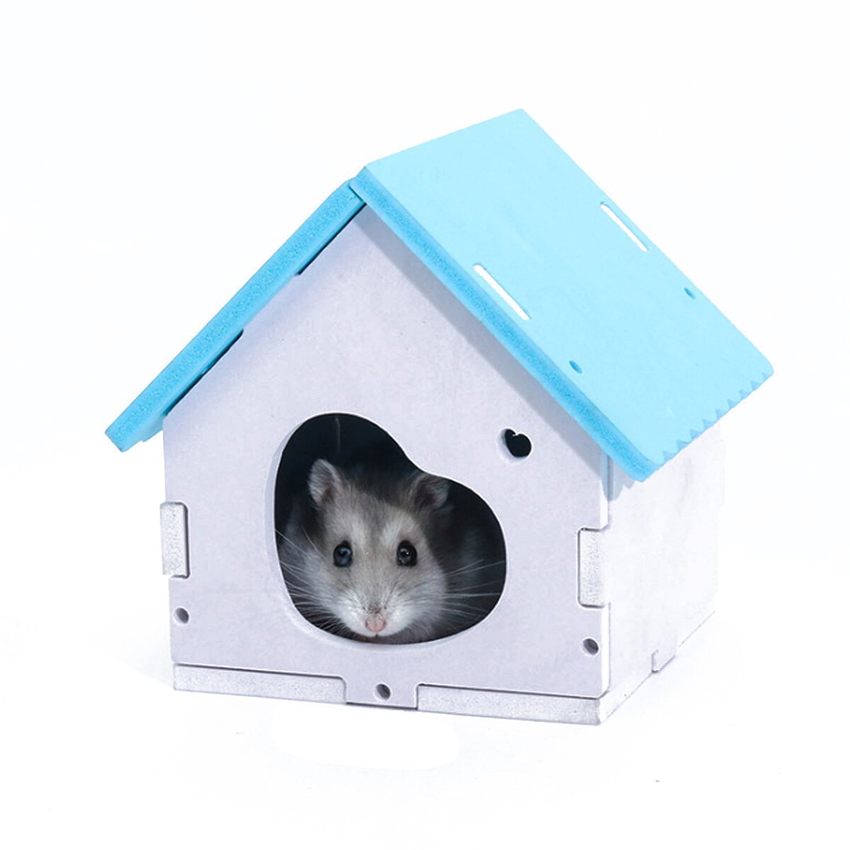 Hamsterhus i trä husdjur slott leksak husdjurshus visningsdäck stege husdjursprodukter hamsterhus hamsterbo trägungbräda 10 typer
