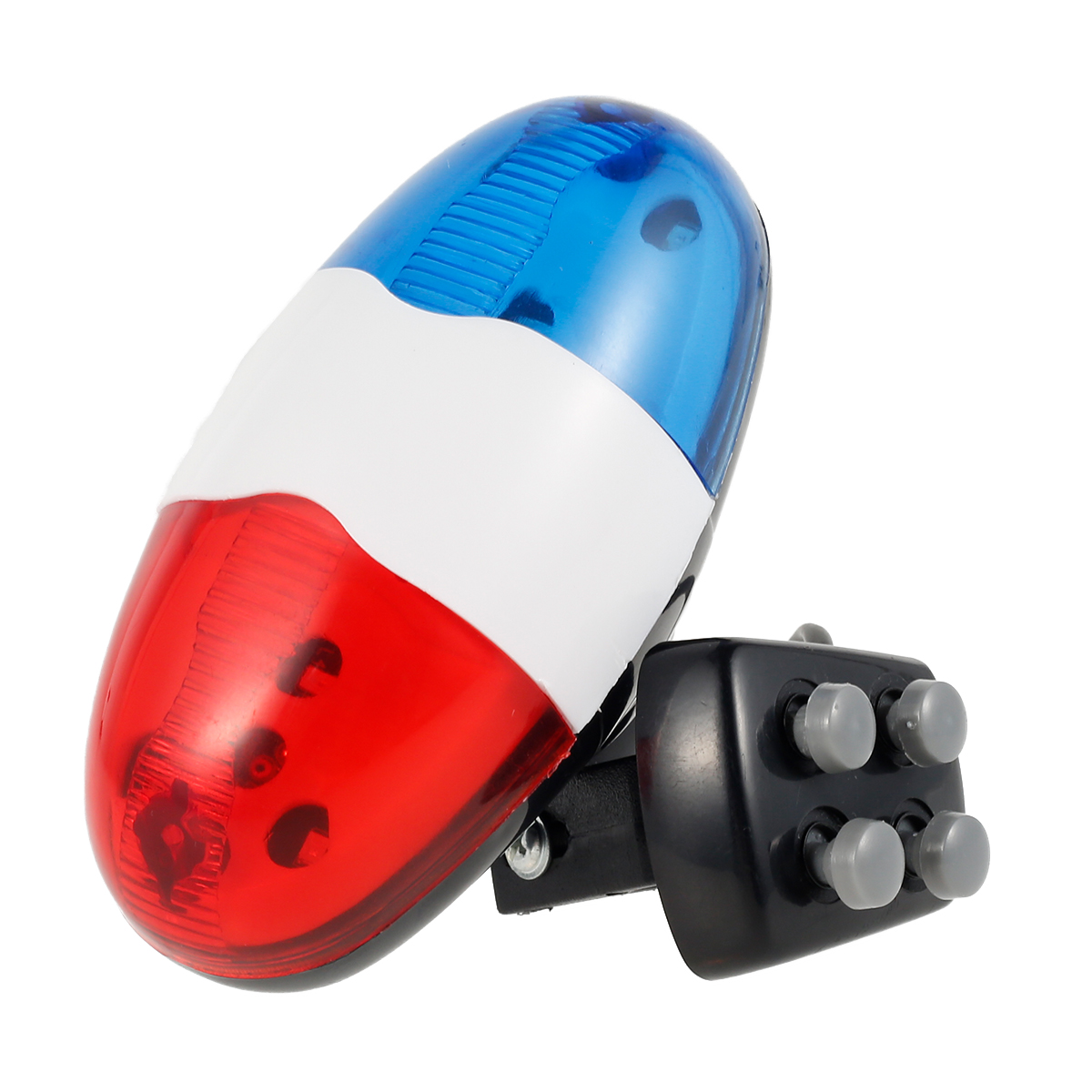 Vélo Police sirène vélo lumière LED klaxon électrique vélo Police son lumière 4 sons klaxon sirène vélo lumière LED cloche électrique