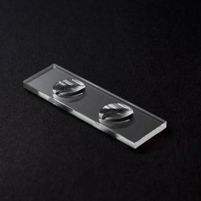 Biological Microscope Circular Concave Cavity Blank Slide Optical Glass Multiple Wells Optional Bio-microscope Science Accessory