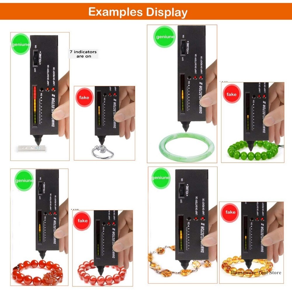 Test de conductivité thermique perceuse stylo dureté discriminateur Test diamant authenticité Jade cristal outil bijoutier diamant trousse à outils