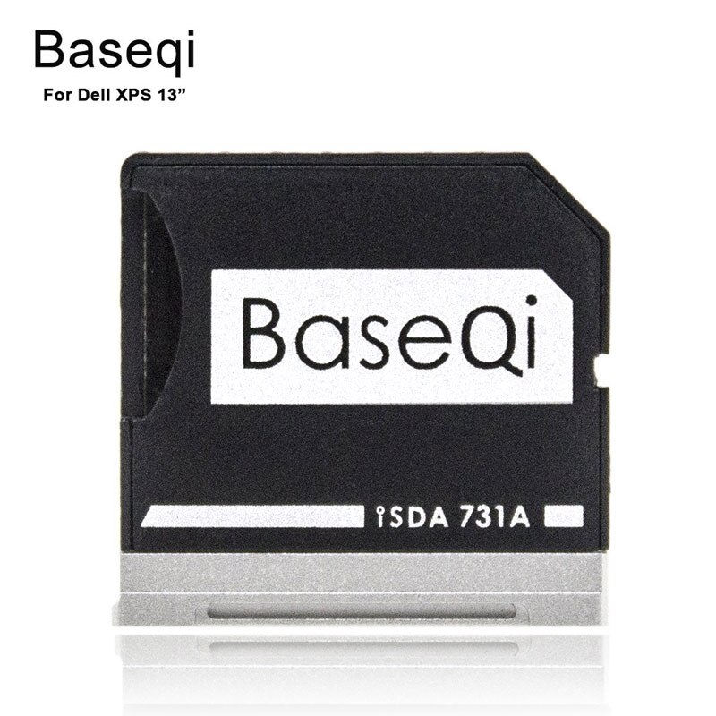 Baseqi Micro SD Adapter Metall Ninja Stealth Stick Extra Disk Card Reader für Dell XPS 13 "laptop MicroSD zu SD 731A Kartenleser