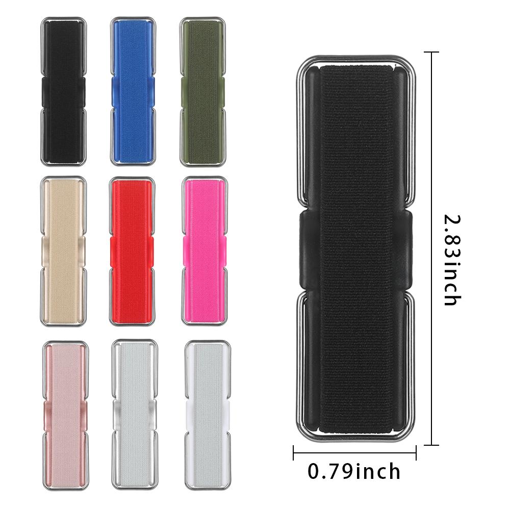 Soporte elástico Universal 2 en 1 para teléfono móvil, correa de agarre para el dedo, soporte elástico trasero para iPhone, iPad y tableta