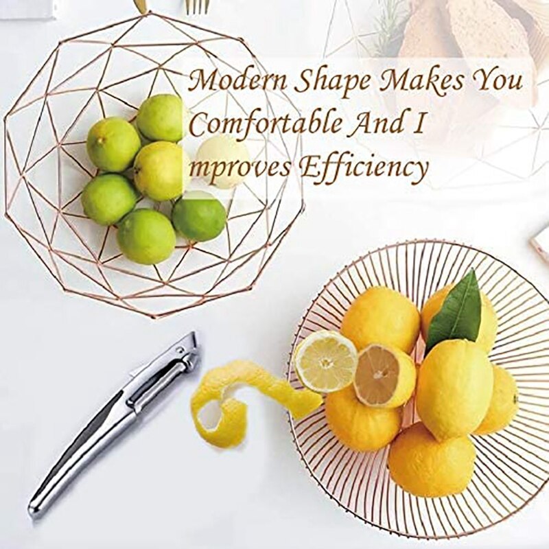 2PCS Vegetable Peeler Shark Peeler for Kitchen Carrot and Potato Peeler with Rotating Straight Stainless Steel Slicer