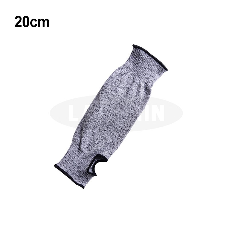 Mangas de seguridad resistentes al corte, protege el brazo del calor y del corte, Mangas de seguridad de 5 niveles: 20cm  1pcs