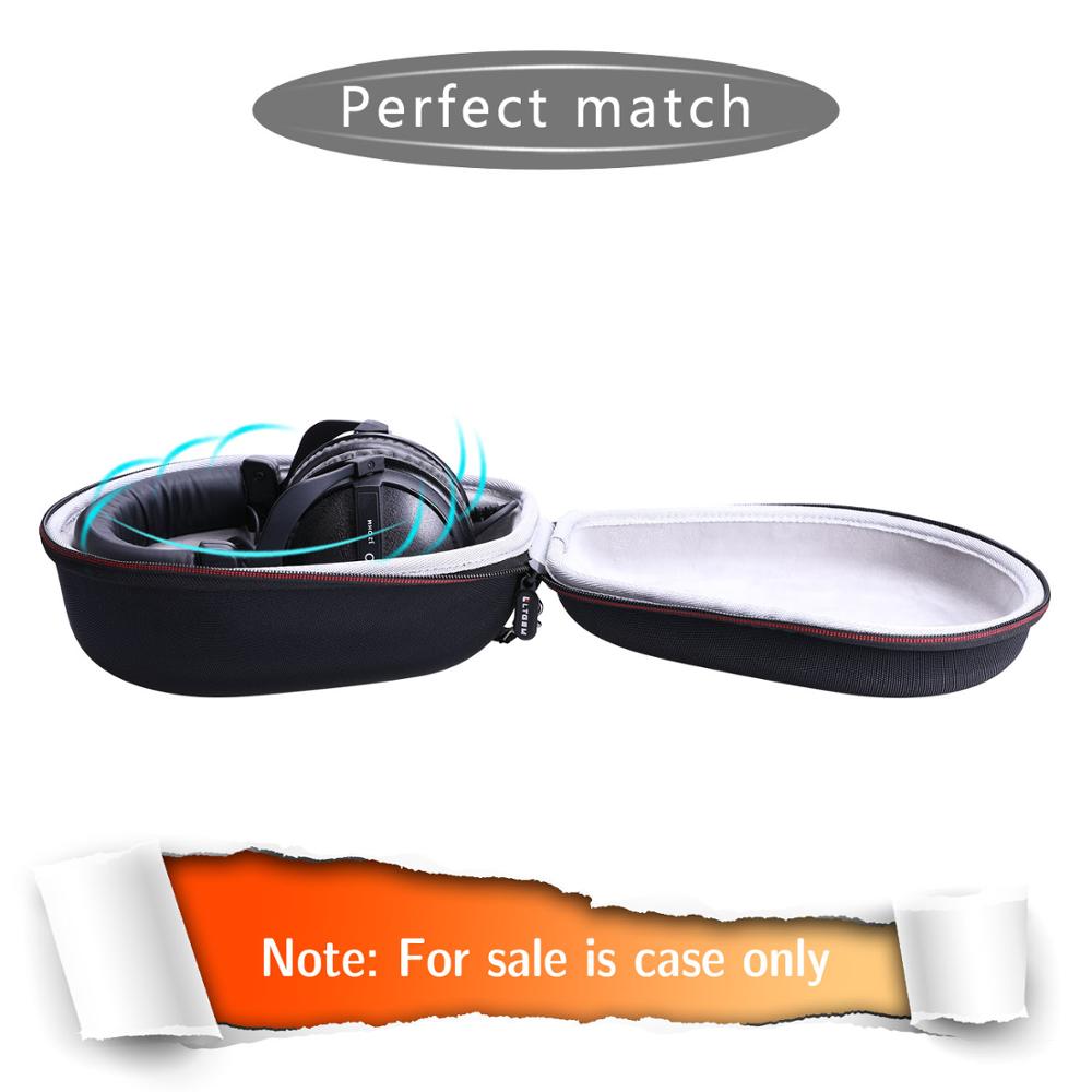LTGEM Wasserdichte EVA Hard Case für Beyerdynamic Dt 770 PRO 32 Ohm Studio Kopfhörer