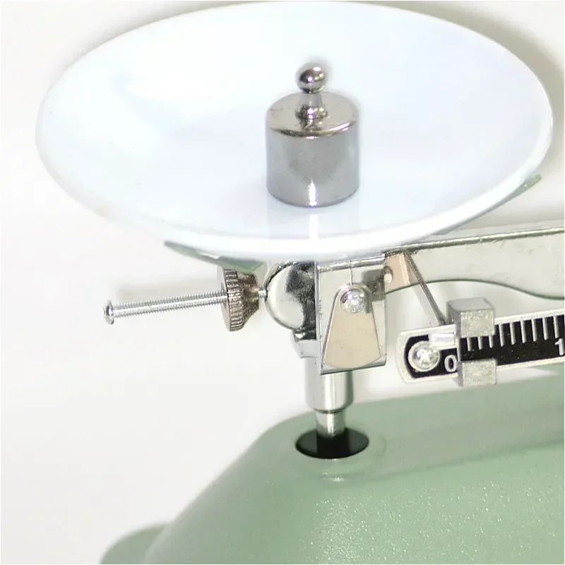 Top-pan Balance Students Teaching Lab Mechanical Table Balance Pharmaceuticals Scale Weights Tweezer For Free Max. 100 g (0.1 g)