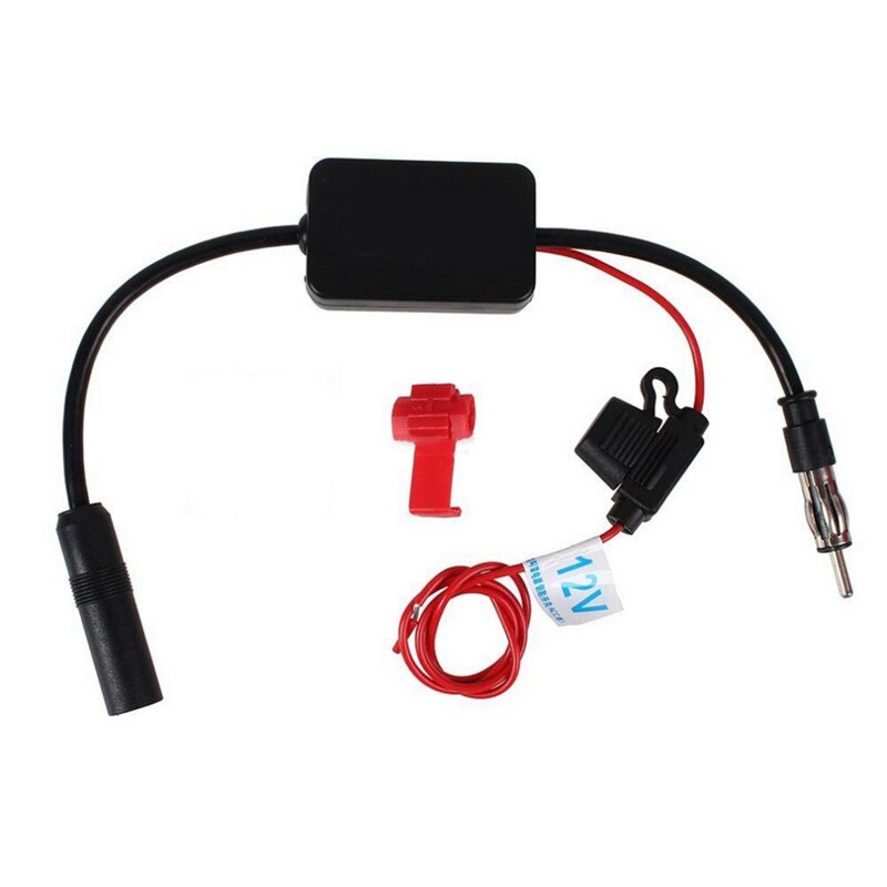 Pour universel 12V Auto voiture Radio FM antenne Signal amplificateur amplificateur Booster pour Marine voiture véhicule bateau 330mm FM amplificateur