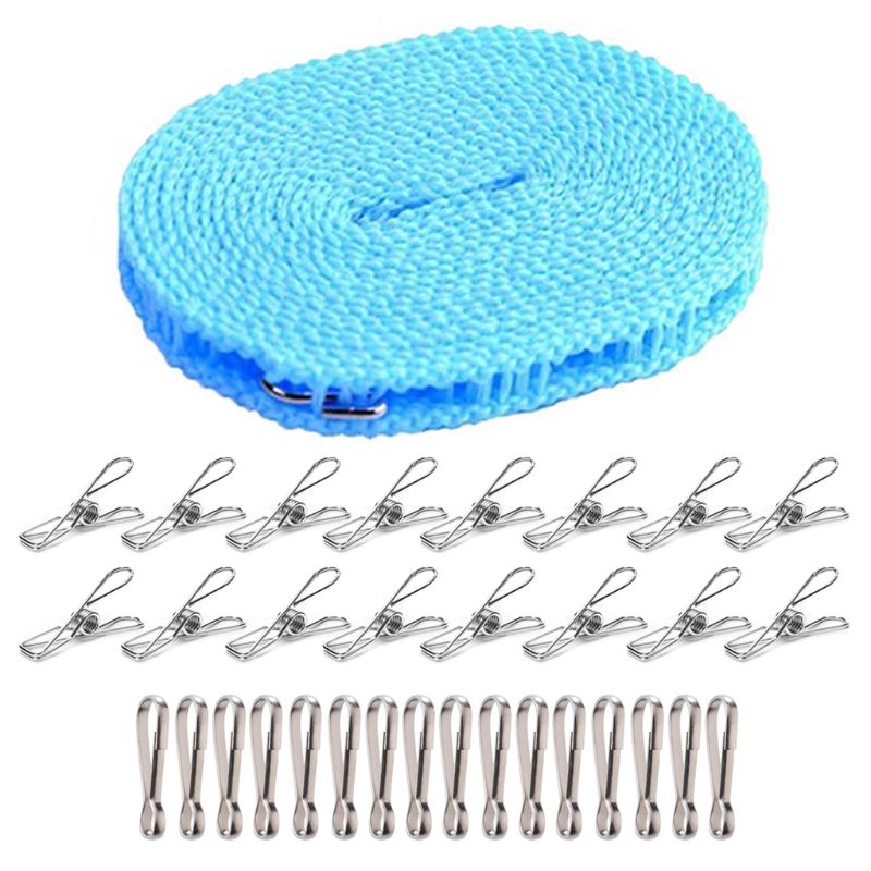 Drying Rope Portable Windproof Travel for Hotels C... Grandado