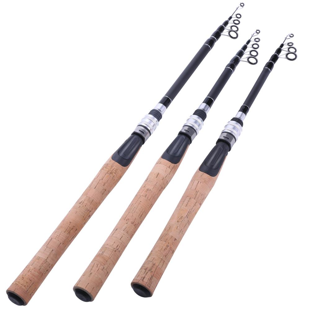 Sougayilang 3m L M HPower Fishing Rod 6 Section Feeder Rod Ultralight Weight Carbon Spinning Travel Rod Fishing Tackle De Pesce