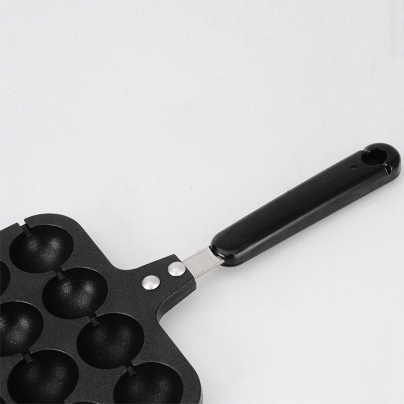 16 hål aluminiumlegering takoyaki pan takoyaki maker chibi maruko maskin bakformar form mögel pan bläckfisk bakmaskin