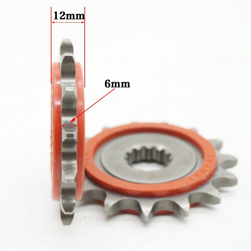 Roue motrice de pignon de moto, petit engrenage, pour GW250 DL250 GSX250R 520-14T 15T