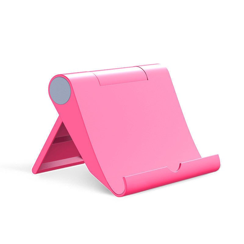 Supporto per telefono Kebiss supporto per Smartphone Mobile supporto per Tablet supporto per telefono cellulare da scrivania per IPhone supporto per cellulare portatile: Colore rosa