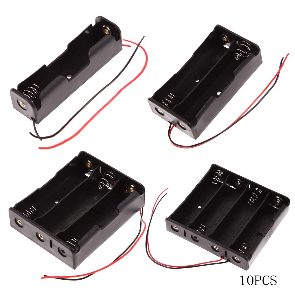 ALLOYSEED 18650 Power Bank Case 1X2X3X4X18650 Batterij Houder Opbergdoos 1 2 3 4 Slot 18650 Oplaadbare Batterijen Container